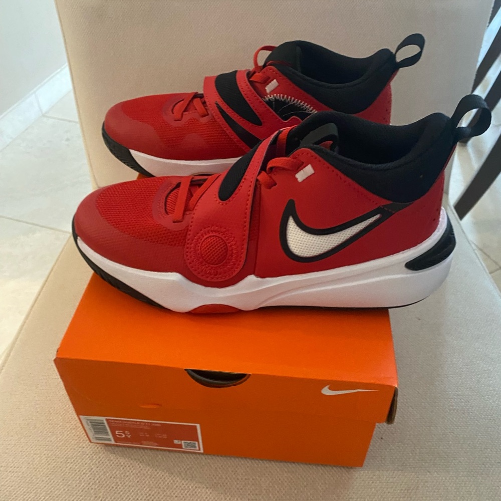 Kids Red Athletic Shoes